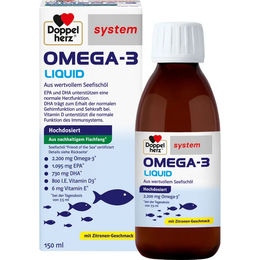 Doppelherz Omega-3 Liquid Seefischöl 150 ml – Bild 1 von 2