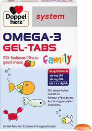 Doppelherz Omega-3 Lutschtabletten für Kinder und Erwachsene 60 Stück – Bild 1 von 1