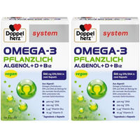 Produktbild von Doppelherz Omega-3 pflanzlich Kapseln vegan 120 Stück