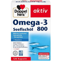 Produktbild von Doppelherz Omega-3 Seefischöl 800 Kapseln 120 Stück