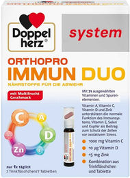 Doppelherz Orthopro Immun Duo System Trinkampullen – Bild 1 von 1