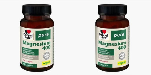 Doppelherz pure Magnesium 400 Kapseln 120 Stück – Bild 1 von 1