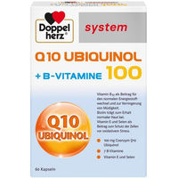 Produktbild von Doppelherz Q10 Ubiquinol 100 System Kapseln 60 Stück