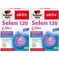 Produktbild von Doppelherz Selen 120 2-Phasen Depot Tabletten mit Natriumselenit