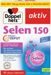 Doppelherz Selen 150 2-Phasen Depot Tabletten 45 Stück – Bild 1 von 2