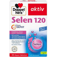 Produktbild von Doppelherz Selen Natriumselenit 2-Phasen Depot Tabletten 120 Stück