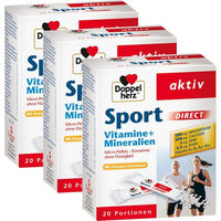 Produktbild von Doppelherz Sport DIRECT Vitamine und Mineralien Pulver für Sportler