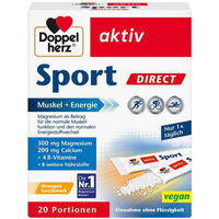 Produktbild von Doppelherz Sport DIRECT Vitamine und Mineralien Sticks Orange 20 Stück
