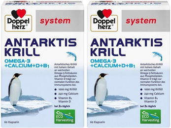Doppelherz system ANTARKTIS-KRILL Kapseln laktosefrei und glutenfrei 120 Stück – Bild 1 von 1