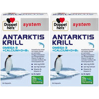 Produktbild von Doppelherz system ANTARKTIS-KRILL Kapseln laktosefrei und glutenfrei 120 Stück