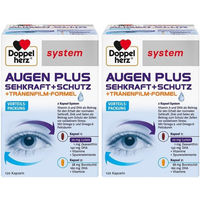 Produktbild von Doppelherz system AUGEN PLUS SEHKRAFT + SCHUTZ Vitamin-Kombination Kapseln 120 Stück