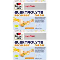 Produktbild von Doppelherz system ELEKTROLYTE RECHARGE Pulver Orange für Sportler 20 Beutel