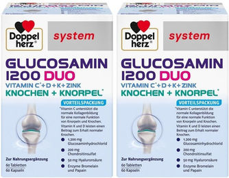 Doppelherz system GLUCOSAMIN 1200 DUO Kapseln 240 Stück – Bild 1 von 1