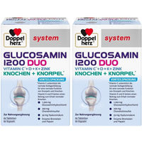 Produktbild von Doppelherz system GLUCOSAMIN 1200 DUO Kapseln 240 Stück