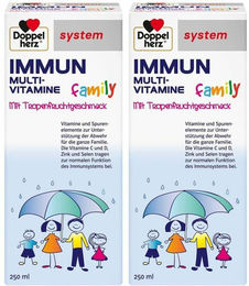 Doppelherz system IMMUN Multivitamine family Flüssig für Kinder und Erwachsene – Bild 1 von 1