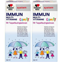 Produktbild von Doppelherz system IMMUN Multivitamine family Flüssig für Kinder und Erwachsene