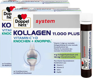 Doppelherz system Kollagen 11.000 Plus mit Rinderkollagen Flüssigkeit 60 ml – Bild 1 von 1