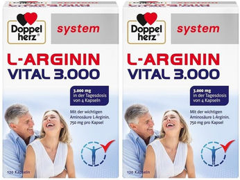 Doppelherz system L-Arginin Vital 3.000 Kapseln – Bild 1 von 2