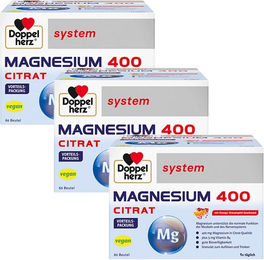 Doppelherz system Magnesium 400 Citrat Pulver für Sportler 180 Einheiten – Bild 1 von 1