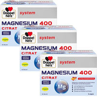 Produktbild von Doppelherz system Magnesium 400 Citrat Pulver für Sportler 180 Einheiten