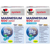 Produktbild von Doppelherz system Magnesium 500 Depot Tabletten 120 Stück