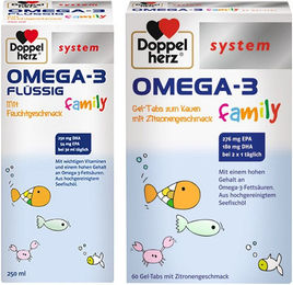 Doppelherz system OMEGA-3 flüssig family für Kinder und Erwachsene – Bild 1 von 1