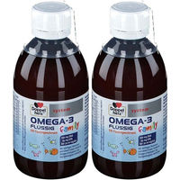 Produktbild von Doppelherz system OMEGA-3 flüssig family für Kinder und Erwachsene