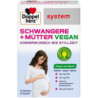 Produktbild von Doppelherz system Schwangere und Stillende Vegan Kapseln