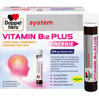 Produktbild von Doppelherz system Vitamin B12 Plus Trinkampullen 30 Stück