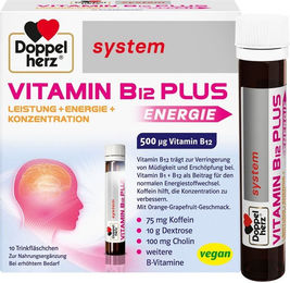 Doppelherz system Vitamin B12 Plus Trinkampullen – Bild 1 von 3