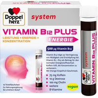 Produktbild von Doppelherz system Vitamin B12 Plus Trinkampullen