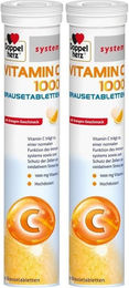 Doppelherz system Vitamin C 1000 Brausetabletten mit Ascorbinsäure – Bild 1 von 1