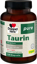 Doppelherz Taurin Pure Kapseln vegan ohne Gelatine 120 Stück – Bild 1 von 2