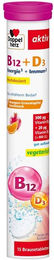 Doppelherz Vitamin B12 + D3 Brausetabletten 15 Stück – Bild 1 von 2