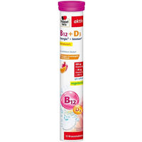 Produktbild von Doppelherz Vitamin B12 + D3 Brausetabletten 15 Stück