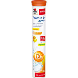 Doppelherz Vitamin D3 2000 I.E. Brausetabletten 15 Stück – Bild 1 von 1