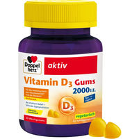 Produktbild von Doppelherz Vitamin D3 2000 IE Gummis vegetarisch 40 Stück