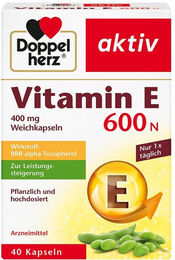 Doppelherz Vitamin E 600 Kapseln für Erwachsene – Bild 1 von 2