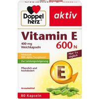 Produktbild von Doppelherz Vitamin E 600 Weichkapseln für Erwachsene