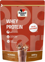 Doppelherz Whey Protein Schokolade Proteinpulver Konzentrat 1000 g – Bild 1 von 2