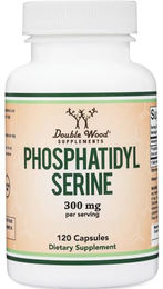 Double Wood Supplements Phosphatidylserin 300 mg Kapseln glutenfrei – Bild 1 von 2