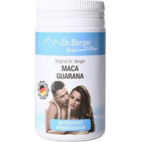 Produktbild von Dr. Berger Maca Guarana Kräuter-Komplex Kapseln 60 Stück