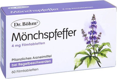 Dr. Böhm Mönchspfeffer 4 mg Filmtabletten glutenfrei 60 Stück – Bild 1 von 2