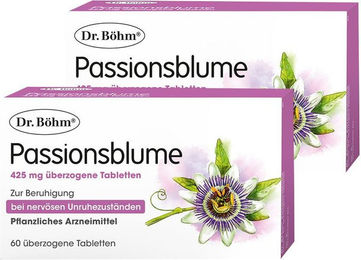 Dr. Böhm Passionsblume 425 mg Dragees 120 Stück glutenfrei laktosefrei hefefrei ohne Gelatine – Bild 1 von 1