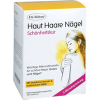 Produktbild von Dr. Böhm Haut Haare Nägel Schönheitskur Tabletten mit Zink, Biotin und Selen 180 Stück