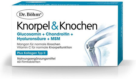 Dr. Böhm Knorpel & Knochen Tabletten für Sportler 60 Stück – Bild 1 von 2
