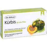 Produktbild von Dr. Böhm Kürbis für die Frau Tabletten 60 Stück laktosefrei und glutenfrei