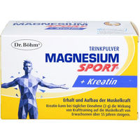 Produktbild von DR.BÖHM Magnesium Sport + Kreatin Pulver vegan laktosefrei glutenfrei