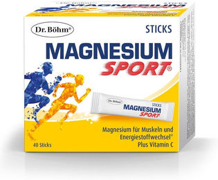 Dr. Böhm Magnesium Sport Sticks vegan glutenfrei laktosefrei – Bild 1 von 2