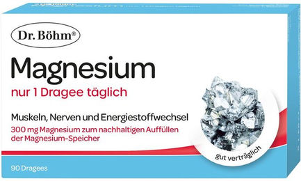 Dr. Böhm Magnesium Tabletten für Erwachsene – Bild 1 von 3